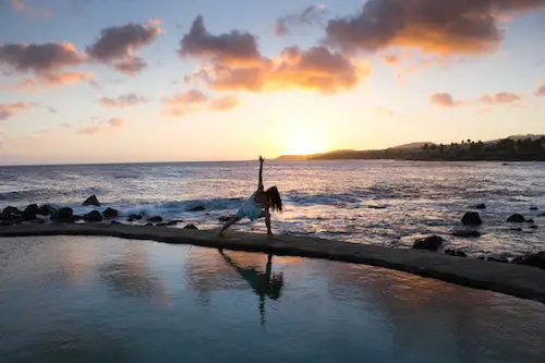 yoga seaside